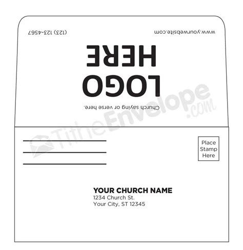Remittance Envelope Template Word